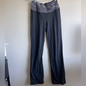 Vintage Lululemon Wide Leg Black Legging Size 4
